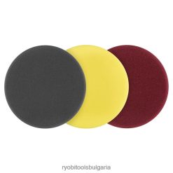 аксесоари бг RYOBI 3 бр. Комплект подложки за полиране с двойно действие от 5 пяни 6HNVZ2776