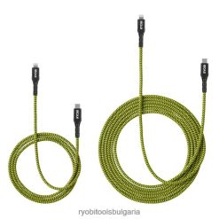 аксесоари бг RYOBI 4' и 10' usb-c към светкавични кабели 6HNVZ2543