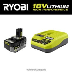 батерии и зарядни устройства бг RYOBI 18v one+ 4ah литиев високопроизводителен стартов комплект 6HNVZ2680