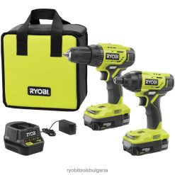 електрически инструменти бг RYOBI 18v един + 2 комплекта инструменти 6HNVZ2864