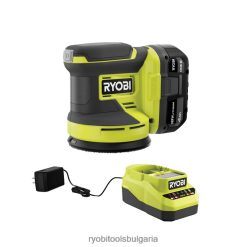 електрически инструменти бг RYOBI 18v one+ 5 произволно орбитален комплект шлифовъчна машина 6HNVZ2140