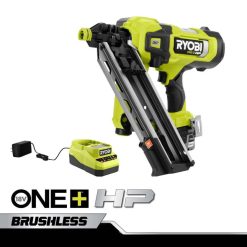 електрически инструменти бг RYOBI 18v one+ hp безчетков 30-градусов комплект за забиване на рамки с въздушен удар 6HNVZ2168