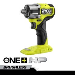 електрически инструменти бг RYOBI 18v one+ hp компактен безчетков 4-режимен ударен гайковерт 1/2 6HNVZ246