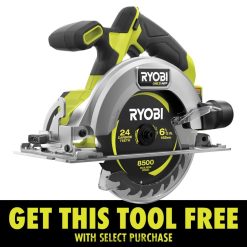 електрически инструменти бг RYOBI 18v one+ hp компактен безчетков циркулярен трион 6-1/2 6HNVZ276