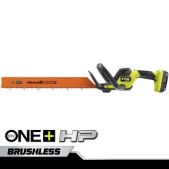 на открито бг RYOBI 18v one+ hp безчеткова 22 ножица за жив плет с 2ah батерия и зарядно устройство 6HNVZ2334
