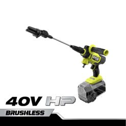 на открито бг RYOBI 40v к.с. безчетков уред за почистване 600 psi 6HNVZ2414