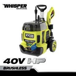 на открито бг RYOBI 40v к.с. безчеткова машина за миене под налягане 2000 psi 6HNVZ2372