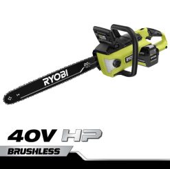на открито бг RYOBI 40v к.с. комплект безчеткови 20 верижни триони 6HNVZ2352