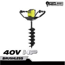 на открито бг RYOBI 40v к.с. комплект безчеткови 8 земни шнека 6HNVZ2453