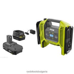 осветление начин на живот и отдих бг RYOBI 18v комплект за надуване/дефлатор с двойна функция 6HNVZ2488