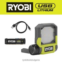 осветление начин на живот и отдих бг RYOBI usb литиев led комплект флип светлина 6HNVZ2505