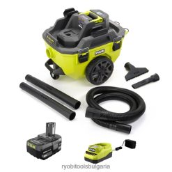 почистване бг RYOBI 18v едно+ 6 галона комплект за мокро/сухо прахосмукачка 6HNVZ2583